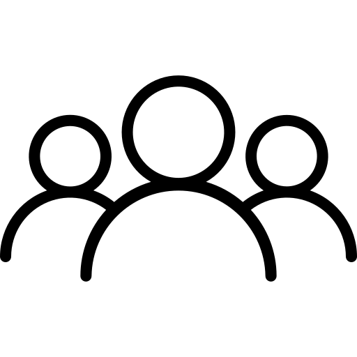 Grafik von Figuren als Symbol für Gruppenaufgabe